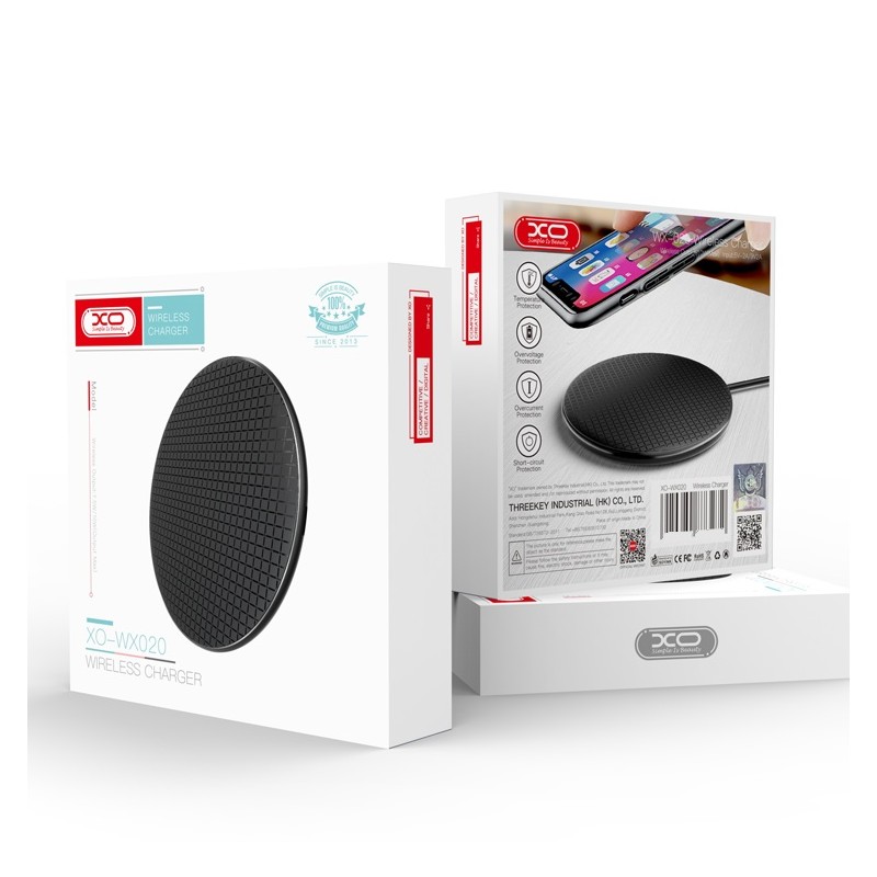Universal Wireless charger 15W WX020 Melns