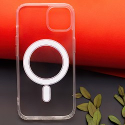 Viedtālruņa aizmugurējais vāciņš Apple iPhone 14 Pro Max Anti Shock 1.5mm MagSafe Transparent