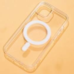 Viedtālruņa aizmugurējais vāciņš Apple iPhone 14 Pro Max Anti Shock 1.5mm MagSafe Transparent