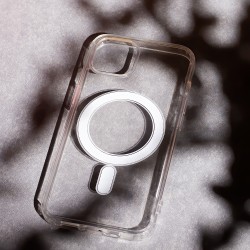 Viedtālruņa aizmugurējais vāciņš Apple iPhone 14 Pro Max Anti Shock 1.5mm MagSafe Transparent