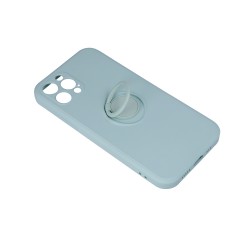 Viedtālruņa aizmugurējais vāciņš Samsung Galaxy A13 Finger Grip Light Green