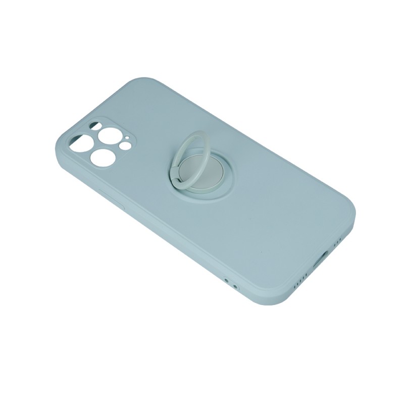 Viedtālruņa aizmugurējais vāciņš Samsung Galaxy A13 Finger Grip Light Green
