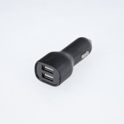 MXCC-01 2xUSB 2.4A Melns