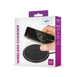 Setty wireless 10W Melns