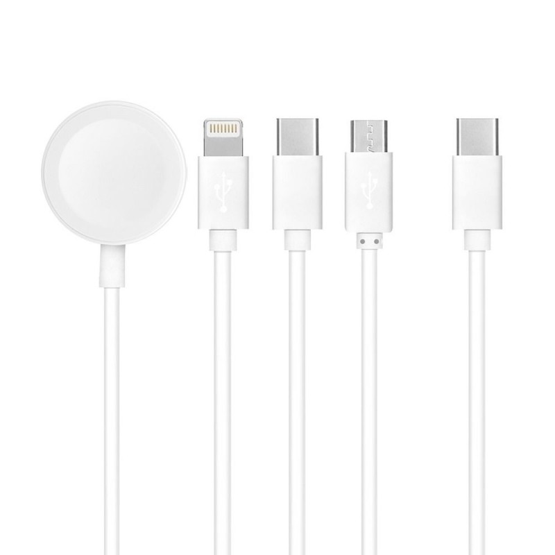 Universal Lightning 8-pin + Type C + Micro + Apple Watch 3W 1A