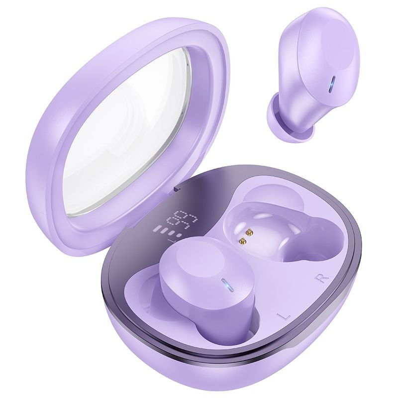 Universal bluetooth earphones TWS Smart True wireless EQ3 purple