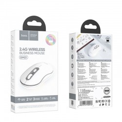 Universal wireless mouse 2,4G DPI 1600 Platinium GM21