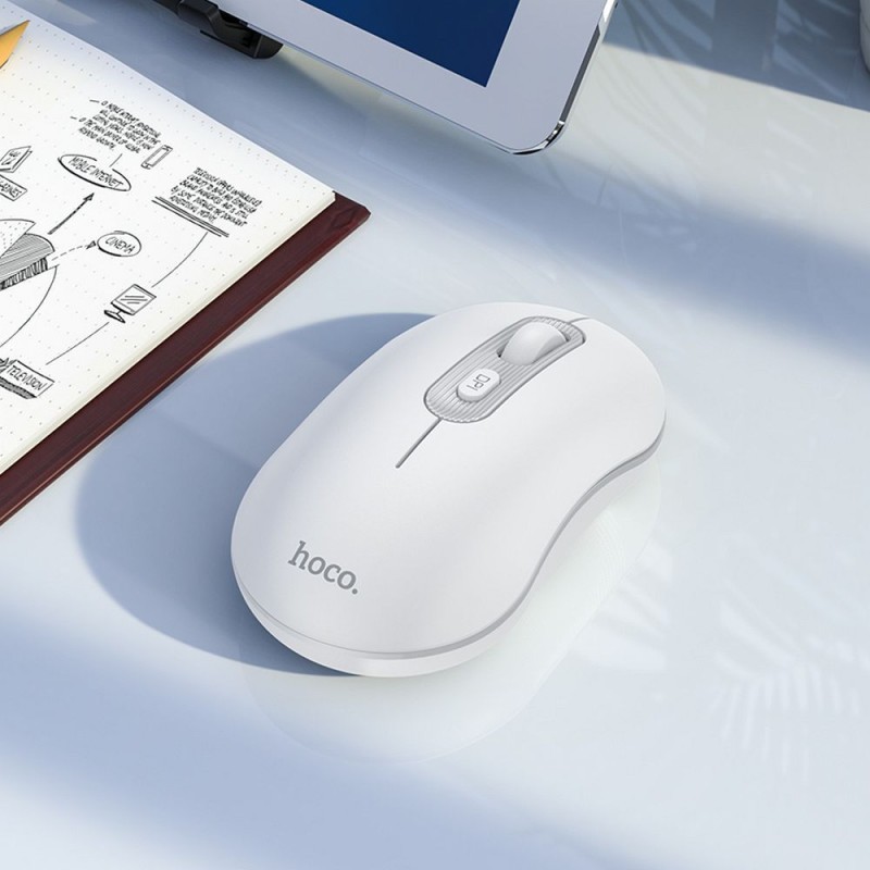 Universal wireless mouse 2,4G DPI 1600 Platinium GM21