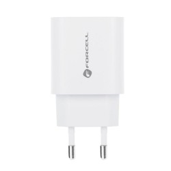 Universal Travel Charger with USB C and USB A sockets - 3A 30W with PD and Quick Charge 4.0