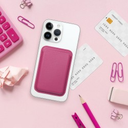 Viedtālruņa karšu kabatiņa Universal Mag Wallet Mag Wallet Rozā