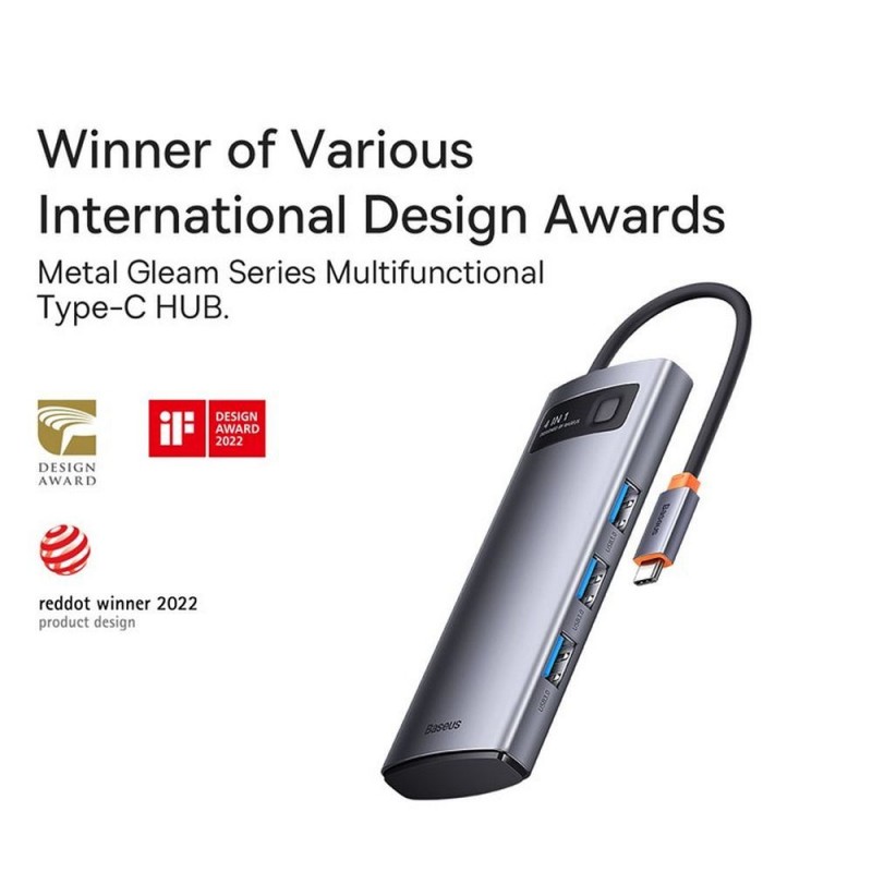 Universal HUB Multifunctional 4in1 Type C to 4x USB3.0