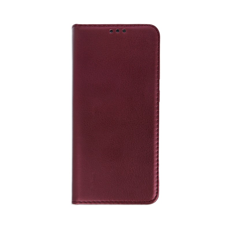 Viedtālruņa atveramais maciņš Samsung Galaxy S24 Smart Magnetic Burgundy