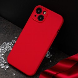 Viedtālruņa aizmugurējais vāciņš Samsung Galaxy A15 5G Silicone case Red