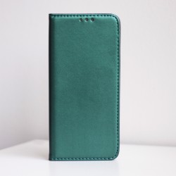 Viedtālruņa atveramais maciņš Samsung Galaxy S24 Plus Smart Magnetic Dark Green