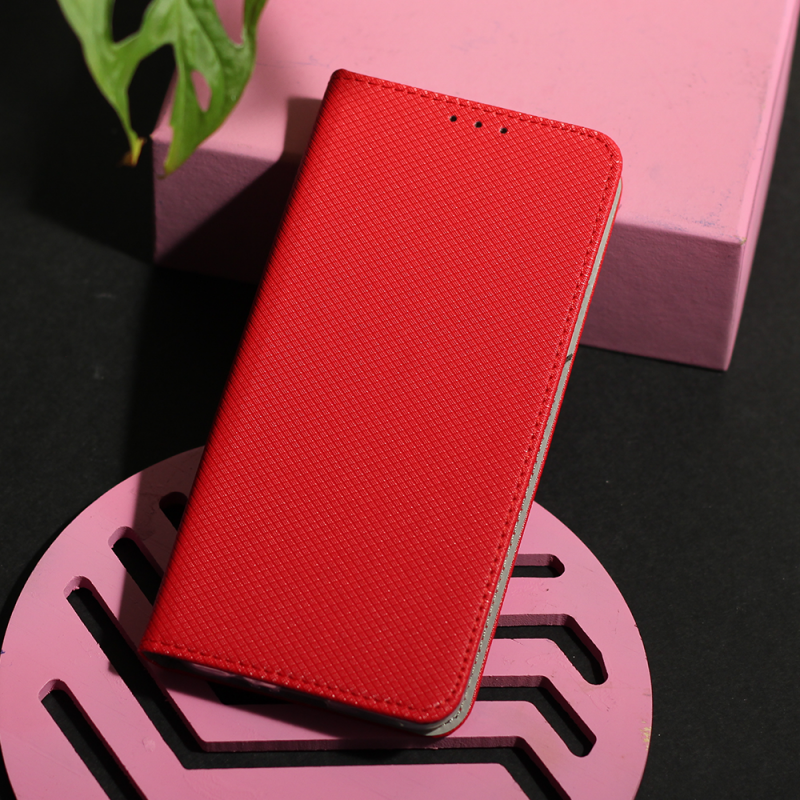 Viedtālruņa atveramais maciņš Samsung Galaxy A15 5G Smart Magnet Red