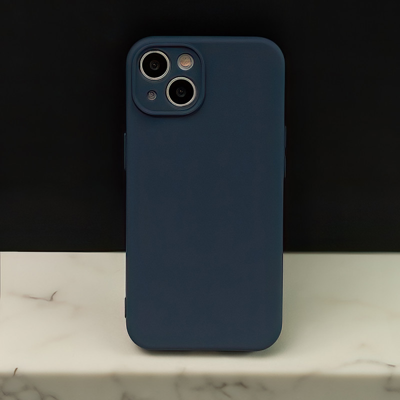 Viedtālruņa aizmugurējais vāciņš Samsung Galaxy A05S Silicone case Dark Blue