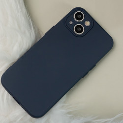 Viedtālruņa aizmugurējais vāciņš Samsung Galaxy A05S Silicone case Dark Blue