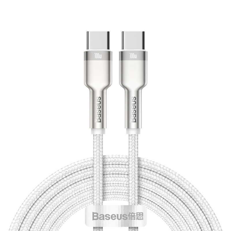 Universal cable Type C to Type C PD100W Power Delivery Cafule Metal Cable CATJK-D02 2 m