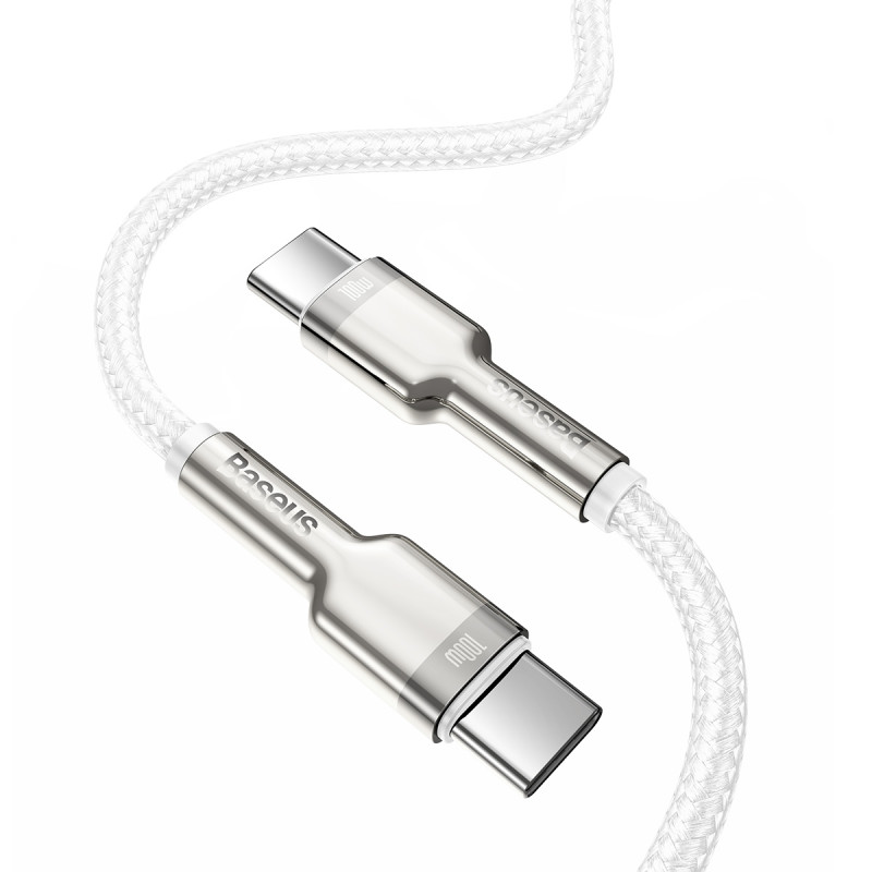 Universal cable Type C to Type C PD100W Power Delivery Cafule Metal Cable CATJK-D02 2 m
