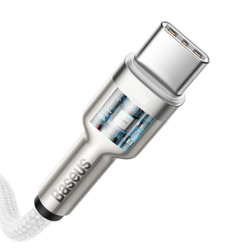 Universal cable Type C to Type C PD100W Power Delivery Cafule Metal Cable CATJK-D02 2 m