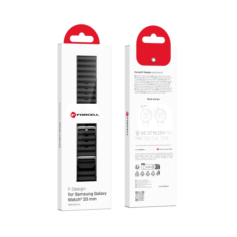 Viedpulksteņa siksniņa Samsung F-Design FS01 Black