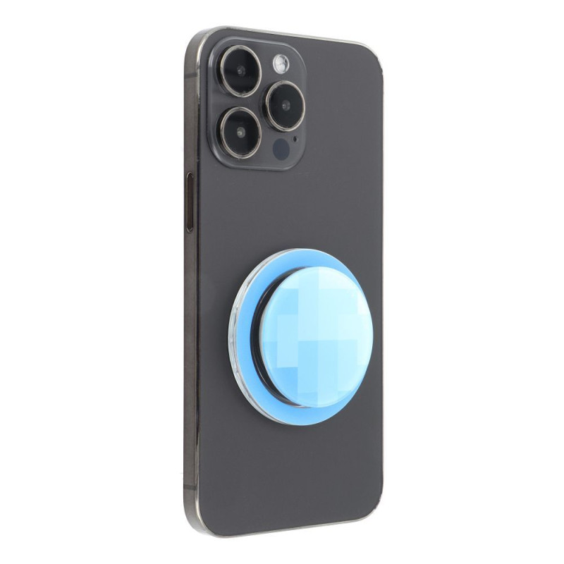 Viedtālruņa pirkstu turētājs POP TOK compatible with MagSafe Blue