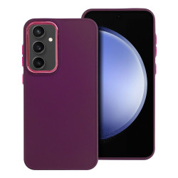 Viedtālruņa aizmugurējais vāciņš Samsung Galaxy S23 FE Frame case Deep Purple
