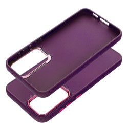 Viedtālruņa aizmugurējais vāciņš Samsung Galaxy S23 FE Frame case Deep Purple