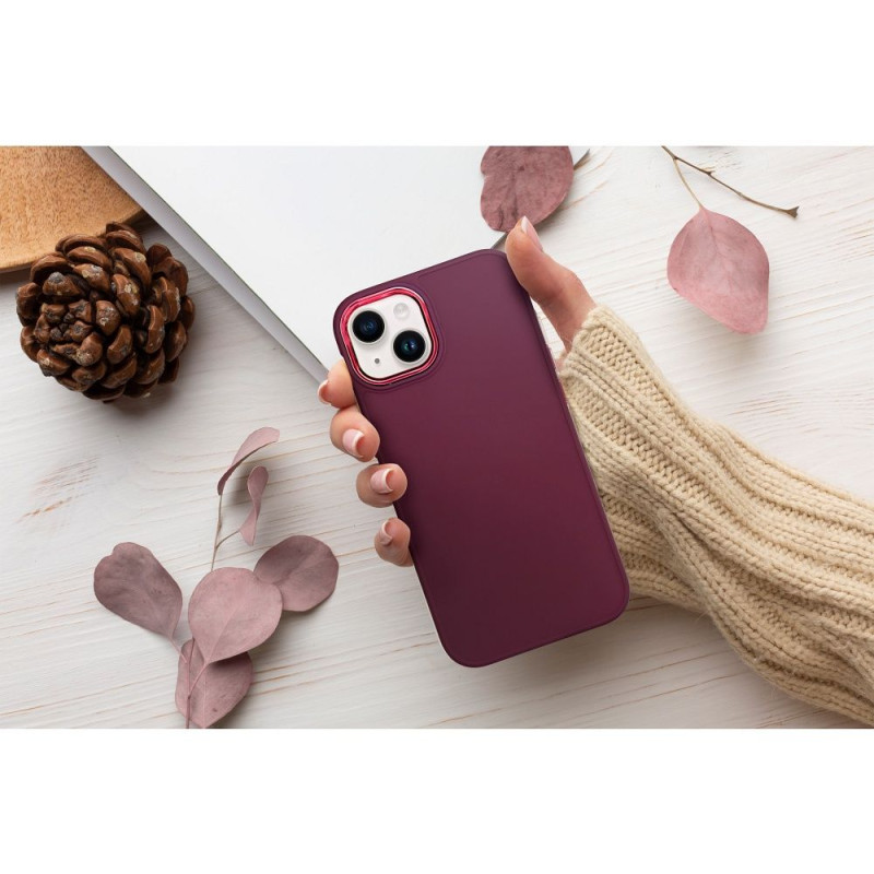 Viedtālruņa aizmugurējais vāciņš Samsung Galaxy S23 FE Frame case Deep Purple