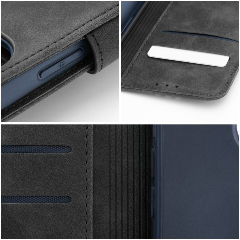 Viedtālruņa atveramais maciņš Samsung Galaxy S21 FE Tender Black