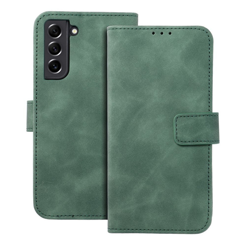 Viedtālruņa atveramais maciņš Samsung Galaxy S21 FE Tender Green