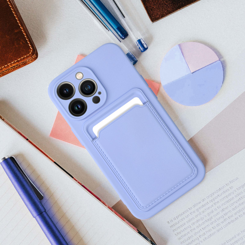 Viedtālruņa aizmugurējais vāciņš Xiaomi Redmi 12 4G CARD Case Violet