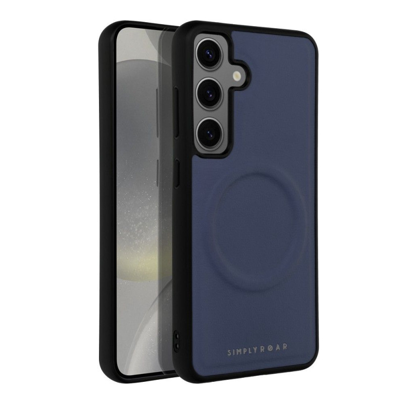 Viedtālruņa aizmugurējais vāciņš Samsung Galaxy S24 Zila