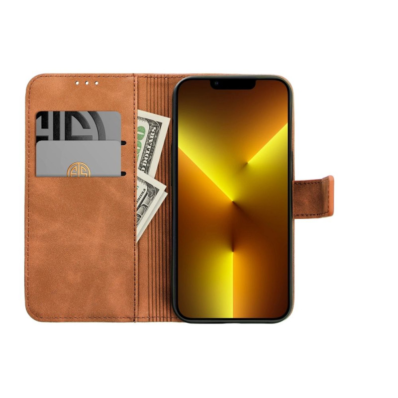 Viedtālruņa atveramais maciņš Samsung Galaxy A15 5G Galaxy A15 Brown