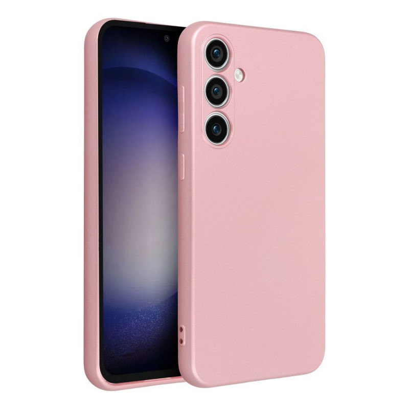 Viedtālruņa aizmugurējais vāciņš Samsung Galaxy S23 FE Metallic Pink