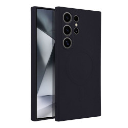 Viedtālruņa aizmugurējais vāciņš Samsung Galaxy S24 Ultra Mag Cover Black