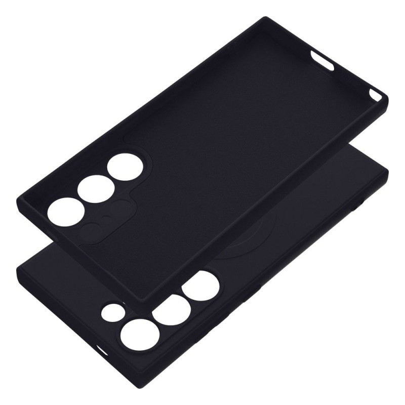 Viedtālruņa aizmugurējais vāciņš Samsung Galaxy S24 Ultra Mag Cover Black