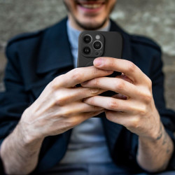 Viedtālruņa aizmugurējais vāciņš Samsung Galaxy S24 Plus Silicone Mag Black