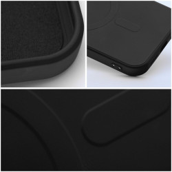 Viedtālruņa aizmugurējais vāciņš Samsung Galaxy S24 Plus Silicone Mag Black