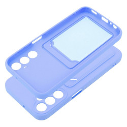 Viedtālruņa aizmugurējais vāciņš Samsung Galaxy A15 5G CARD Case Violet