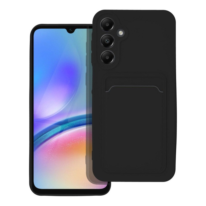 Viedtālruņa aizmugurējais vāciņš Samsung Galaxy A25 5G CARD Case Black