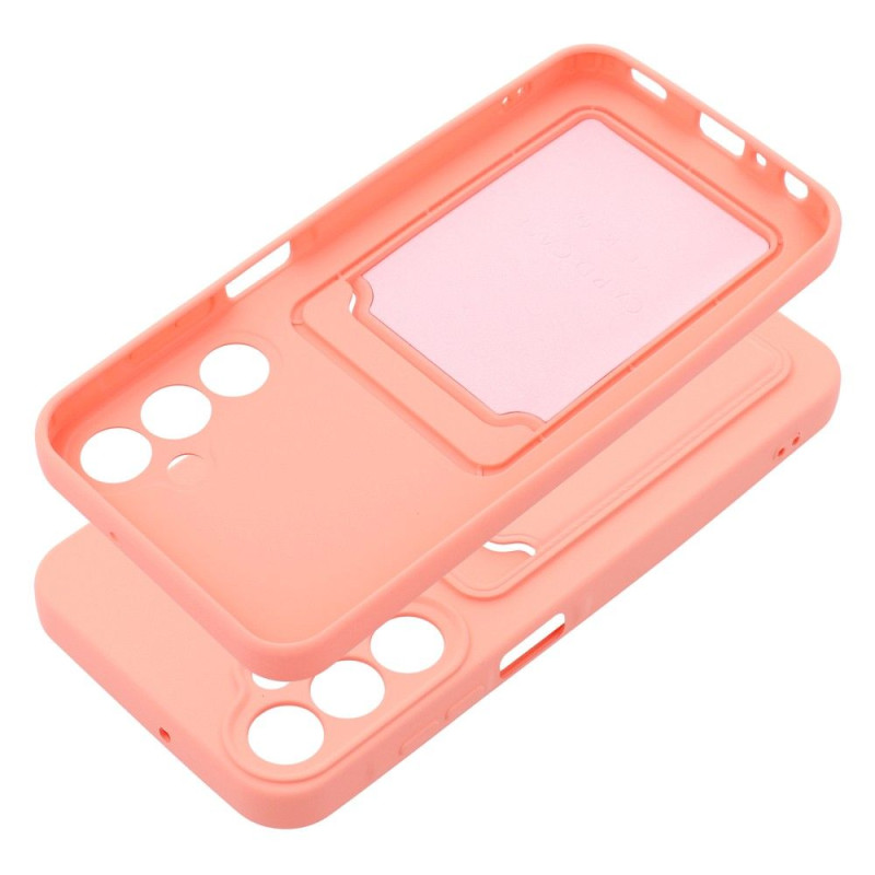 Viedtālruņa aizmugurējais vāciņš Samsung Galaxy A25 5G CARD Case Pink