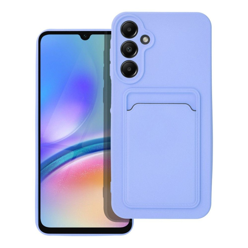 Viedtālruņa aizmugurējais vāciņš Samsung Galaxy A25 5G CARD Case Violet