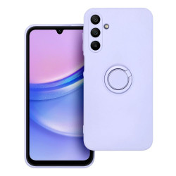 Viedtālruņa aizmugurējais vāciņš Samsung Galaxy A15 5G Silicone Ring Violet