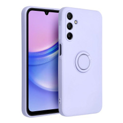 Viedtālruņa aizmugurējais vāciņš Samsung Galaxy A15 5G Silicone Ring Violet