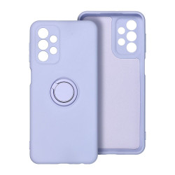 Viedtālruņa aizmugurējais vāciņš Samsung Galaxy A15 5G Silicone Ring Violet