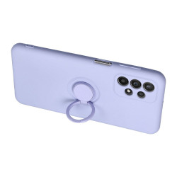 Viedtālruņa aizmugurējais vāciņš Samsung Galaxy A15 5G Silicone Ring Violet