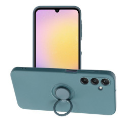 Viedtālruņa aizmugurējais vāciņš Samsung Galaxy A25 5G Silicone Ring Green