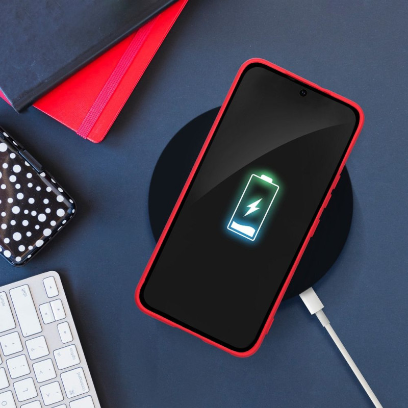 Viedtālruņa aizmugurējais vāciņš Samsung Galaxy A15 Rozā