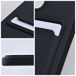 Viedtālruņa aizmugurējais vāciņš Samsung Galaxy A15 5G CARD Case Black
